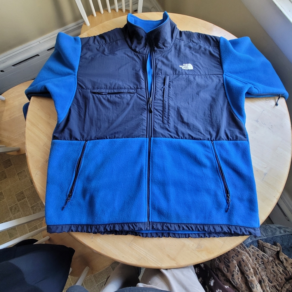 The North Face Blue and Gray Performance Jacket